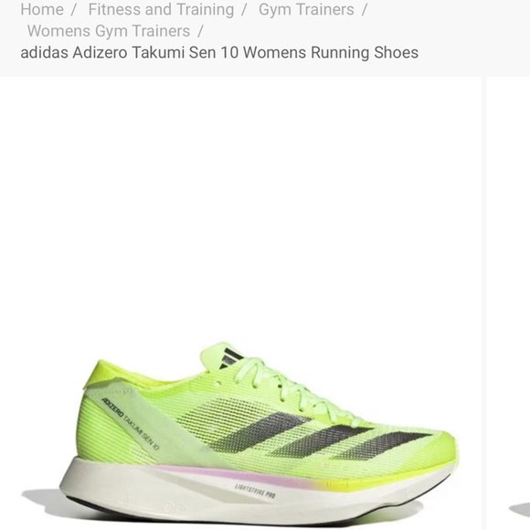 Adizero Takumi Sen 10 Adidas Running Shoes - Picture 1 of 5